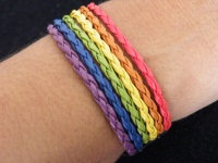 Pulsera trensa colores