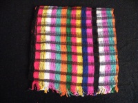 Ch&acirc;le tissage traditionnel